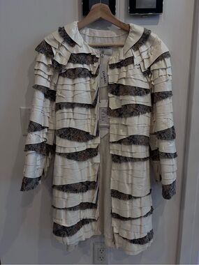 Chanel Karl Lagerfeld’s Cruise Collection Paris Grèce (18C) leather jacket